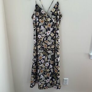 Floral Print Maxi Dress